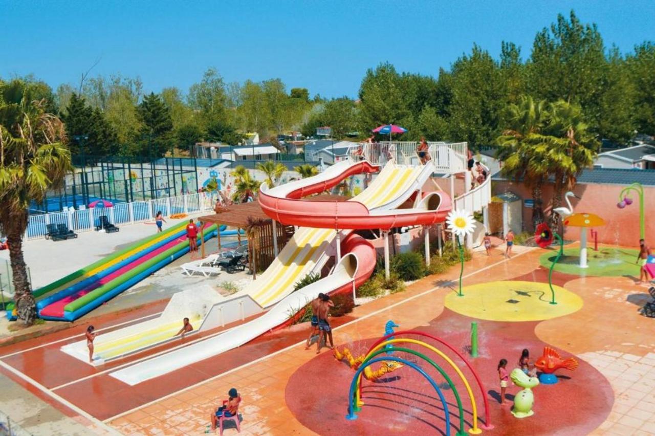 Les Sables du Midi MobileHome 8P CLIM 4 étoiles Valras-Plage Extérieur photo