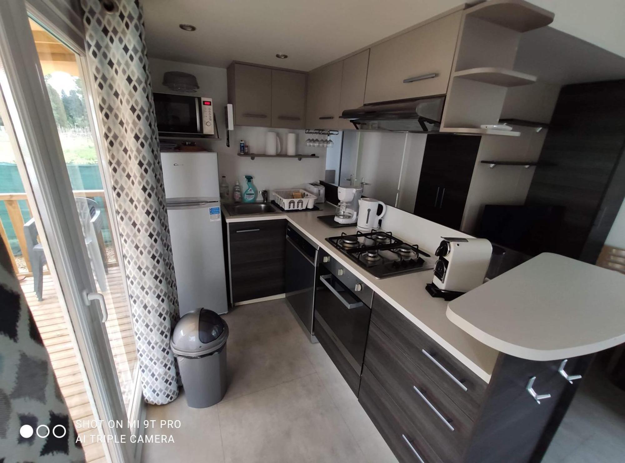 Les Sables du Midi MobileHome 8P CLIM 4 étoiles Valras-Plage Extérieur photo